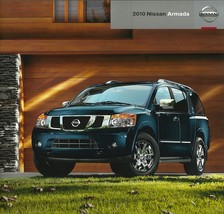 2010 Nissan ARMADA sales brochure catalog US 10 Platinum Titanium - £5.98 GBP