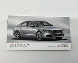 2013 Audi A6 Owners Manual Set with Case OEM L01B47009 - $58.49