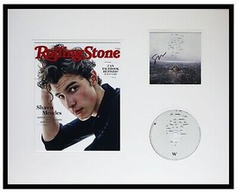 Shawn Mendes Signed Framed 16x20 CD + Rolling Stone Display - £194.63 GBP