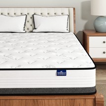 Full Size Mattress, 10 Inch Full Mattress In A Box, Hybrid, Us Certified - £170.23 GBP