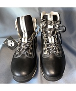 TIMBERLAND Black Leather EURO HIKER, Women Size 8 - £62.14 GBP