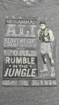 Muhammad Ali Heavyweight Championship Of The World Rumble In The Jungle T Shirt - £12.53 GBP