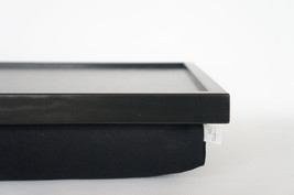 Wide Breakfast serving bed Tray, laptop stand - Black clasic- L or XL size - £47.96 GBP