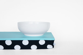 Aqua blue bed serving tray, laptop stand- light aqua blue tray with blac... - £38.45 GBP