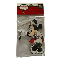 Disney Kurt Adler Santas World Minnie Mouse Nurse With Holly Ornament - £9.46 GBP