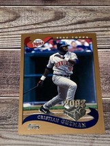 2002 Topps Opening Day Cristian Guzman Minnesota Twins #52 - £1.12 GBP