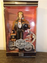 Harley Davidson Motorcycles Barbie Doll 1999 Mattel #25637 - £58.71 GBP