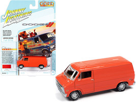 1976 Dodge Tradesman Van Custom Red-Orange Classic Gold Collection Series Limite - £14.98 GBP