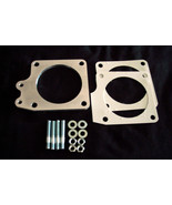 Mustang GT40 5.0 Billet throttle body spacer plate 1/2 65mm fuel Injecti... - £29.84 GBP