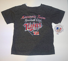 Toddler Boys Minnesota Twins Gray T-Shirts Sizes 2T or 3T or 4T NWT - £10.45 GBP