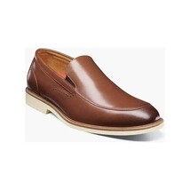 Stacy Adams Wellington Moc Toe Slip On Leather Chocolate Brown 25714-202 image 6