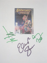 Adventures in Babysitting Signed Movie Film Script Screenplay X3 Autograph Elisa - $19.99