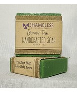 Organic Green Tea Shea Butter Soap(Vegan)(Cruelty-Free) 4.5oz - £7.50 GBP