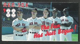 1988 Boston Red Sox Pocket Schedule Miller Beer The Fun Has Just Begun Ellis Bur - £0.98 GBP