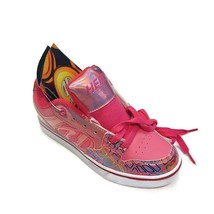 HEELYS Girls Youth Size 5 Womens 6 Motion Plus Skate Shoes 770999 Pink Multi - £52.14 GBP
