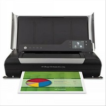 REDUCED 25%HP OfficeJet 150 Mobile All In One With Battery and Accessories - £144.29 GBP
