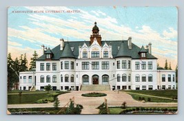 Old Washington State University Building Seattle WA 1907 DB Postcard Q8 - £3.85 GBP