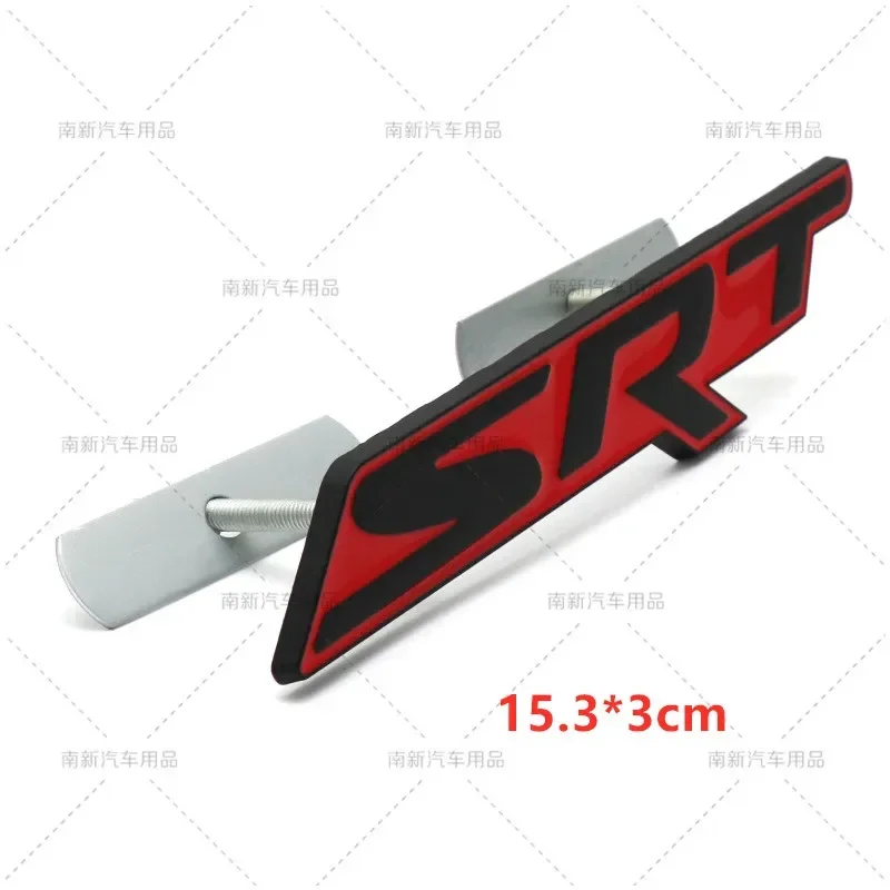 3D SRT Grill Emblem Car Stickers Grille Badge Logo Decal Car Styling For... - £14.84 GBP