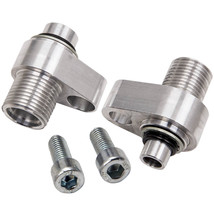2x AC Compressor Connector Fittings for 10S17F &amp; 10S20F for LS Engine Swap - £52.00 GBP
