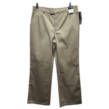 French Toast Boys Uniform Pants Khaki Tan Adjustable Waist Flat Front 20... - $18.99