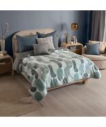 BRETTEN BLANKET WITH SHERPA VERY SOFTY THICK AND WARM KING  SIZE MADE IN... - $94.04