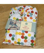 Martha Stewart Kids Kitchen Kit Polka Dot Baking Apron Oven Mitts Chef Hat - $41.66 CAD