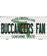 Buccaneers Florida State Background Metal License Plate Tag (Buccaneers ... - £11.95 GBP