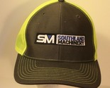 SM Southern Machinery Hat Cap Mesh Snapback ba1 - $6.92