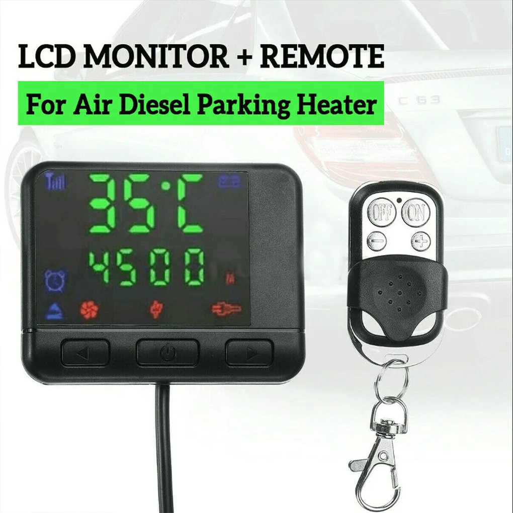 Air Diesels Parking Heater LCD Remote Control Board Intelligent Constant Tempe - £17.65 GBP