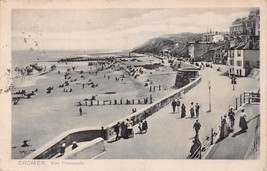 Cromer Norfolk England~East PROMENADE~1908 &quot;Platino Photo&quot; Postcard - £7.49 GBP