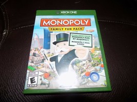 Monopoly Family Fun Pack (Microsoft Xbox One, 2014) EUC - $28.40