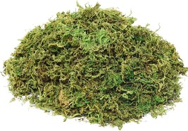 Fake Moss Artificial Moss For Potted Plants Greenery Moss(4Oz) Home, Fresh Green - £25.88 GBP
