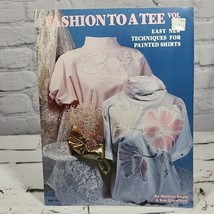 Fashion To A Tee Vol III Fabric Painting Book Vintage 1988 Doyle Crawford - £9.34 GBP