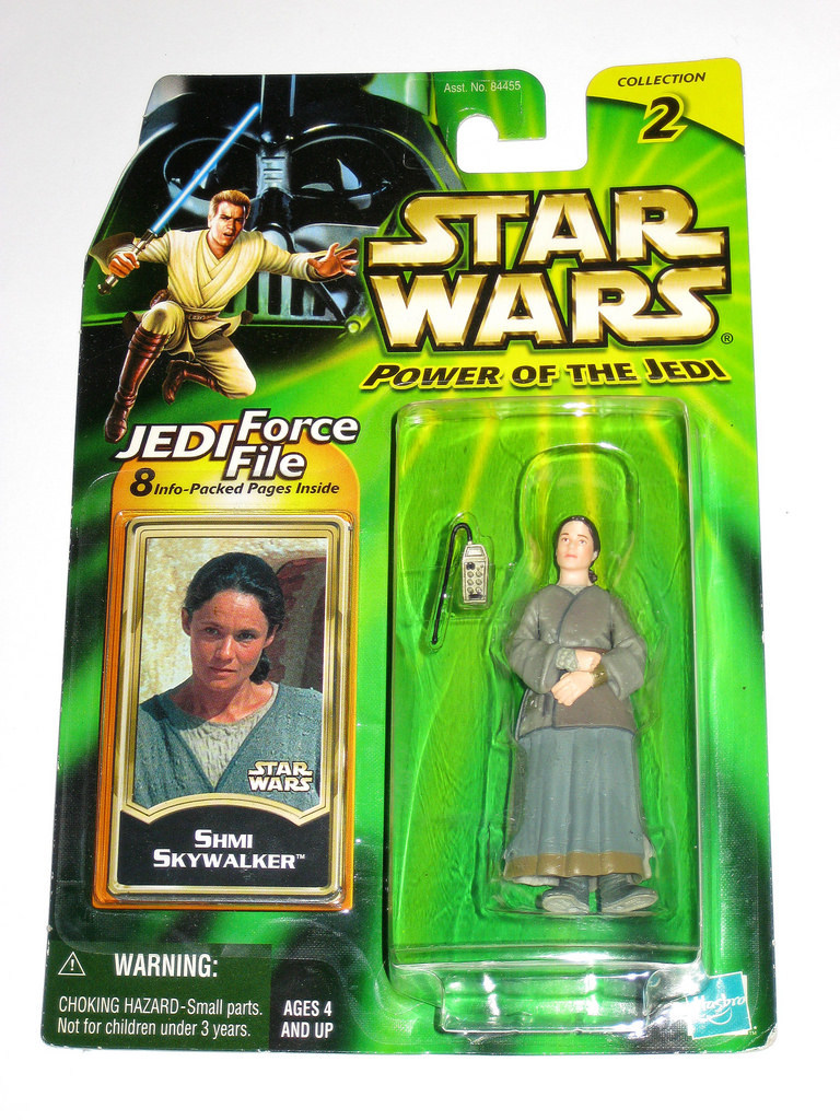 Star Wars Power of the Jedi Shmi Skywalker with Jedi Force File - $10.99