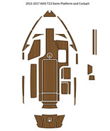 2015-2017 AXIS T23 Swim Platform Cockpit Pad Boat EVA Foam Teak Deck Flo... - $1,299.32 CAD