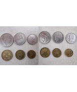 1976 Greek Drachma Coin Set (6 Coins) - Historical Figures &amp; Symbols, Ra... - $52.95 CAD