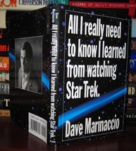 Marinaccio, Dave - Star Trek All I Really Need To Know I Learned From Watching S - $62.44