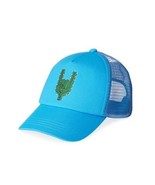 Sun + Stone Mens Cactus Patch Trucker Hat in Blue-O/S - €11,93 EUR