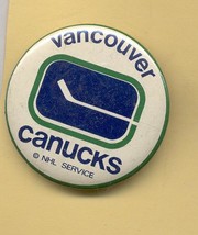 Vancouver Canucks NHL Service Pin 1 3/4&quot; - £4.79 GBP