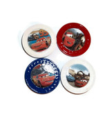 Cars Magnets- set of 4- Poker Chip- FREE SHIPPING!!!!  - £7.94 GBP