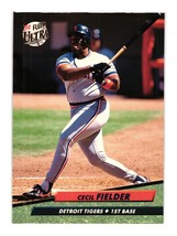 1992 Ultra #59 Cecil Fielder Detroit Tigers - $3.00