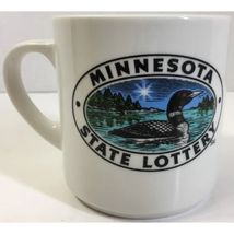 Minnesota State Lottery Common Loon Mug.  Gambling - $17.00