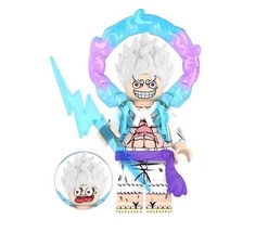 Single Sale Nika Sun god V2 Cartoon TV Show One Piece Anime Minifigure B... - £5.24 GBP