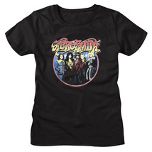 Aerosmith Essential Album Women&#39;s T Shirt Jackets Photo Pop Art Rock Ban... - $26.50+