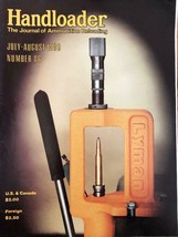 HANDLOADER AMMUNITION RELOADING JOURNAL  - JULY - AUG 1980 - $6.30