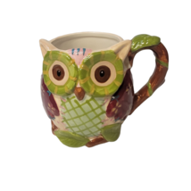 Owl Mug Pier 1 Imports Olli The Owl Large 3D Hand-Painted Mug  16 oz Coffee Mug - £7.81 GBP
