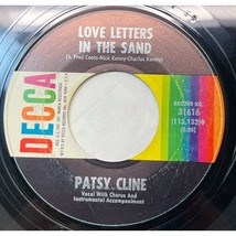 Patsy Cline Love Letters in the Sand / That&#39;s How A Heartache Begins 45 Country - £5.25 GBP