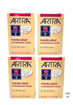 4 ARTRA Medicated Complexion Soap for All Skin Types 3.6 oz Each - £38.87 GBP