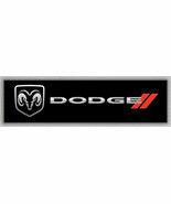 Dodge Outdoor Living Black autocar Garage Banner 60x240cm 2x8ft Decor Be... - €12,85 EUR