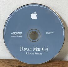 Vintage Apple 2000 Power Mac G4 Software Restore Disc Version 9.0.2 OS 9 - $79.99